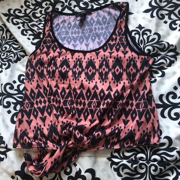 Black & Orange Tank Top - Picture 1 of 3